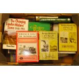 A large collection of Railway Books, including 'Railway Holiday' Spain and Italy, two Middleton