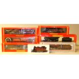 Hornby (Margate) OO Gauge LMS Steam Locomotives, including boxed 8F no 8027 and black 5 no 5379,