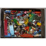 Playworn Diecast, Commercial and private vehicles, Dinky, Corgi, Matchbox, Lesney and others,