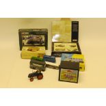 Britains and Corgi, boxed Britains Vintage Tractors Fordson E27N Major (8715) together with boxed