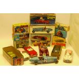 Tin Plate Toys, mostly boxed, battery ,friction and clockwork examples made in china and japan