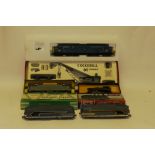 Hornby-Acho and Jouef HO and OO Trains, including H-A ref 6365 USA 0-6-0T in green as SNCF 030TU20