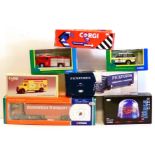 Corgi Emergency & Commercial Vehicles, including a D822/12 Bedford box Van 'Toymaster', CC12408