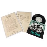 The Clash / Signed, London Calling - UK CBS Promotional Press Pack for the single release.