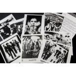 Promotional Photographs, twelve black & white in good condition including Flying Lizards, Slaughter,