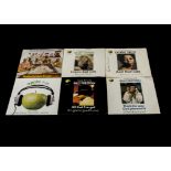 Apple Label, eight 7" singles on the Apple label . All in Picture sleeves and artists include