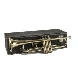 Trumpet, Corton 71 foreign stamped with serial no: 536805 generally good condition with a couple