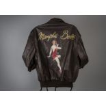 Memphis Belle Jacket, a fine leather jacket given to the vendor who worked for David Puttnam's