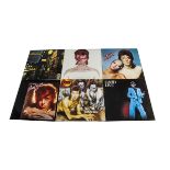 David Bowie / 1990 Remasters, eight albums from the 1990 Remaster series: Pinups, Aladdin Sane,