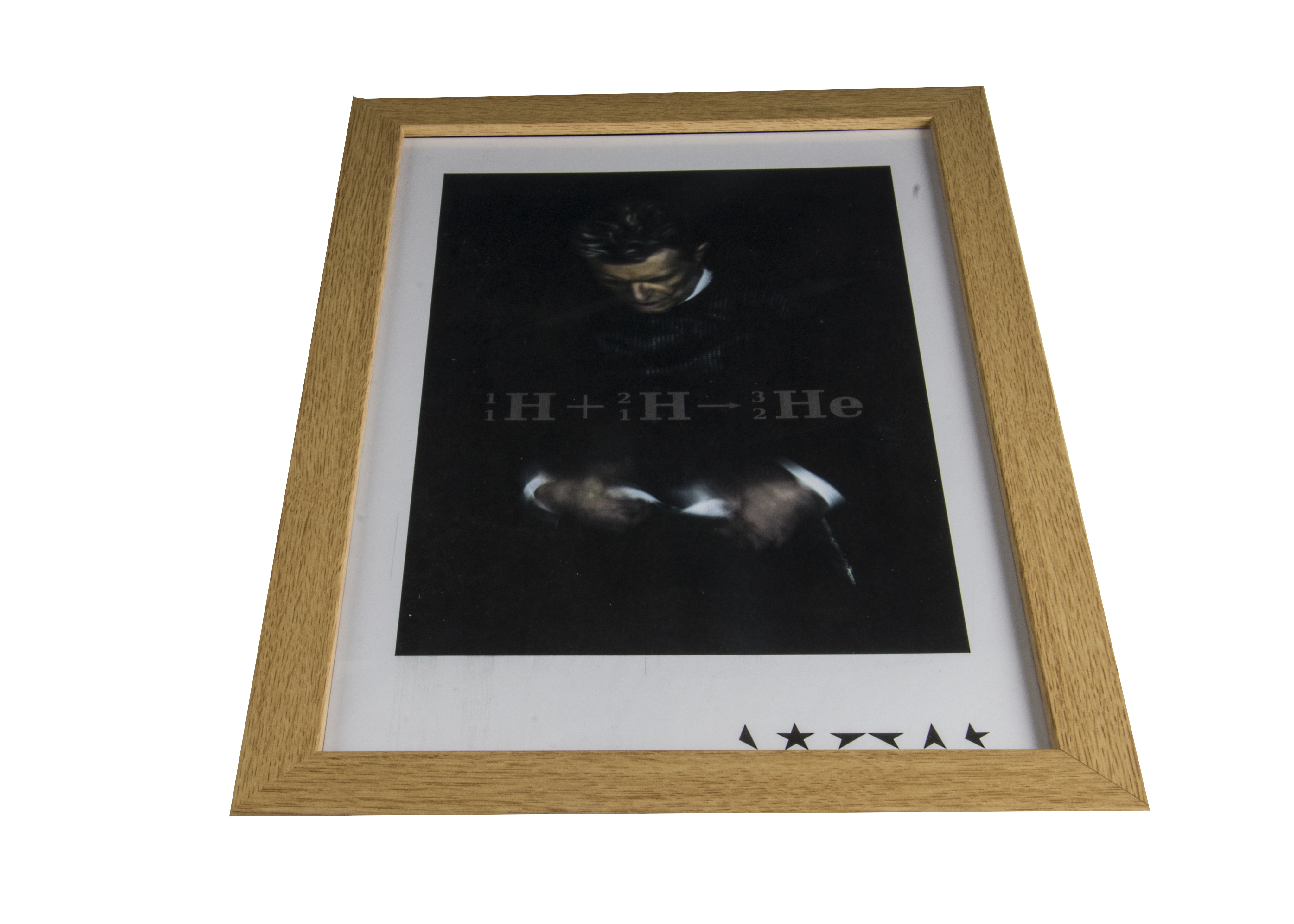 David Bowie / Prints, three framed Bowie prints relating to the final Black Star release. All 33cm - Bild 3 aus 3