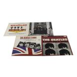 The Beatles, four USA release albums: A Hard Days Night, Help, The Beatles Again and The Beatles