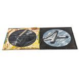 Picture Discs, two Picture Disc LPs comprising Pink Floyd - Dark Side Of The Moon (USA Capitol in