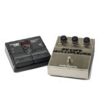 Effects Pedals, electro-harmonix octave multiplexer together with a Zoom 505 compact multi effects