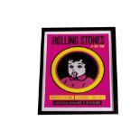 The Rolling Stones, Pinkpop Festival Zaterdag 7 Juni 2014 Nederland limited edition 2/500 framed and