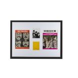 The Beatles, Beatles framed display featuring original sheet music for Lady Madonna (USA) & Fool