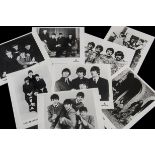 Beatles Promotional Photographs, eight black & white 26cm X 20cm dating from 1962 -1969 good