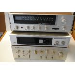 Hi-Fi, Pioneer Dynamic processor RG-80, Yamaha amplifier CA-600 and a Sansui receiver 221 untested