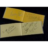 Jazz, two autograph books containing approximately seventy from the Jazz World in the 1980s