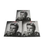 David Bowie / ChangesOneBowie, Three copies of the 40th Anniversary album release 2016 on Parlophone