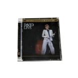 David Bowie / David Live DVD, 5.1 Surround Sound DVD of David Live released 2005 (EMI 7243 8 74304 9