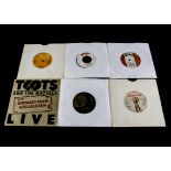 Reggae / 7" Singles, approximately thirty mainly UK 7" singles. Labels include Black Wax,