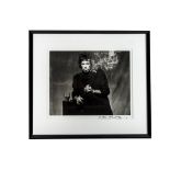 Keith Richards/ Bob Carlos Clarke, A fine black and white gelatin silver print photograph by Bob