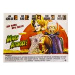Mars Attacks!, UK quad original in excellent condition featuring Jack Nicholson, Glenn Close and