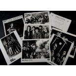 David Bowie/Promotional Photographs, an A4 double sided flyer with Trident Music promoting 'Santa