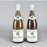 Two bottles of Domaine Morey & Fils Chassagne-Montrachet, Les Chenevottres 1er Cru, 1988 (2)