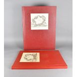 Two bound volumes, 250 years of map making in the county of Hampshire, published by Harry Margary