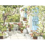 Llana Richardson (20th/21st Century), two limited edition colour lithographs of Mediterranean