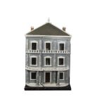 A rare large G & J Lines dolls’ house DH/7, of Italianate style with pilasters to the three