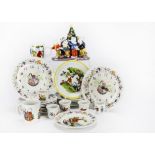 A Royal Doulton Christmas with Rupert: a china vignette with his friends around the Christmas