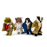 Four Steiff Limited Edition Wind in the Willows characters: comprising Mole, 1341 of 4000, 1998;