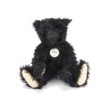 A large Steiff Limited Edition black Teddy Bear 1912, 637 of 1912, in original box with certificate,