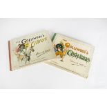 Two Florence K Upton Golliwogg books: The Golliwogg’s Circus, 1903 and The Golliwogg’s Christmas,