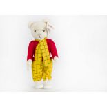 A Merrythought Limited Edition Rupert Bear, 1049 by license, in original box with tags, 1990s