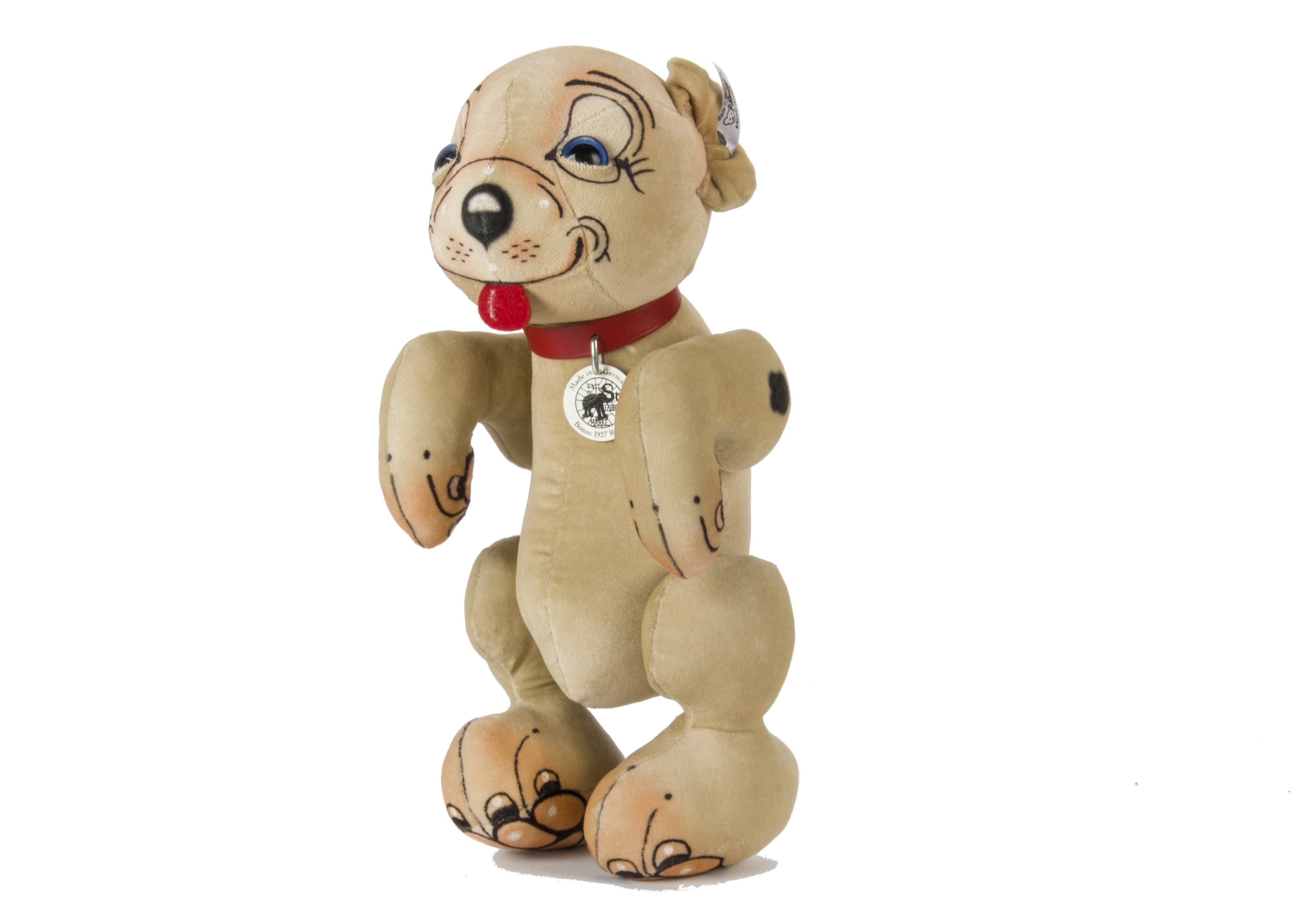 A Steiff Limited Edition Bonzo 1927 Replica, 391 of 750, in original box with certificate, 2009