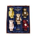 A Steiff Limited Edition British Collector’s Baby Bear Set 1994-1998, 756 of 1847, five bears in