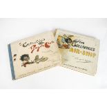 Two Florence K Upton Golliwogg books: The Golliwogg’s Air-ship, 1902 and The Golliwogg’s Bicycle