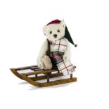 A Steiff Limited Edition Winter Bear, 1233 of 4000, in original box with certificate, 2000