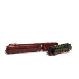 Liliput H0 Gauge 3-rail and 2-rail German (DR) Steam Locomotives, both in original boxes, comprising