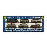 A Fleischmann H0 Gauge 3-rail ‘Old Prussian’ Train Pack, ref 4881, with 0-10-0T in lined KPEV