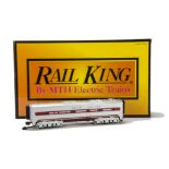 American 0 Gauge 3-rail E-3 Diesel Locomotive Set by Rail-King (MTH), in Rock Island ‘The Rocket’