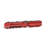 A Modern Märklin H0 Gauge 3-rail Digital Sound-equipped German class 10 4-6-4 Steam Locomotive and