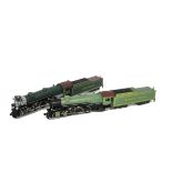Two Rivarossi H0 Gauge American Southern RR ‘Heavy Pacific’ Steam Locomotives, comprising ref