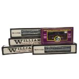 Williams American 0 Gauge 3-rail Coaching Stock, comprising boxed New York Central cars 100, 101,