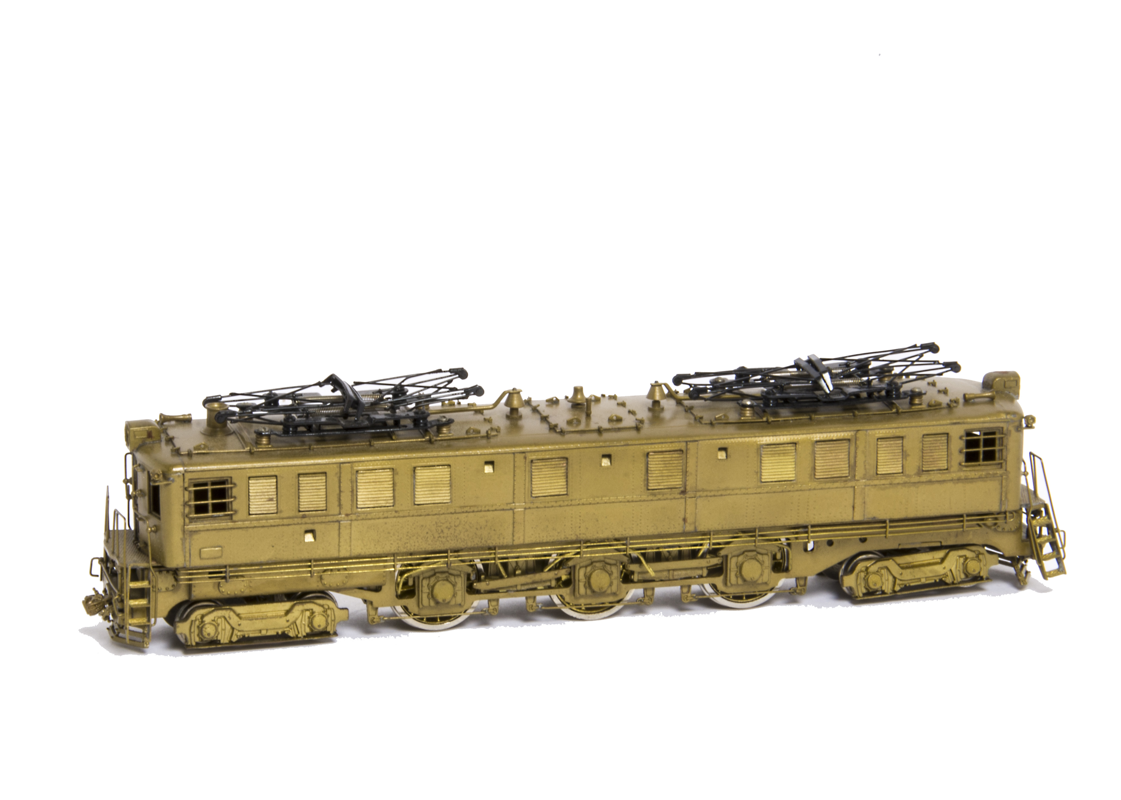 An H0 Gauge Pennsylvania RR Class P-5a 4-C-4 Electric Locomotive by ALCO for Suydam, in lacquered