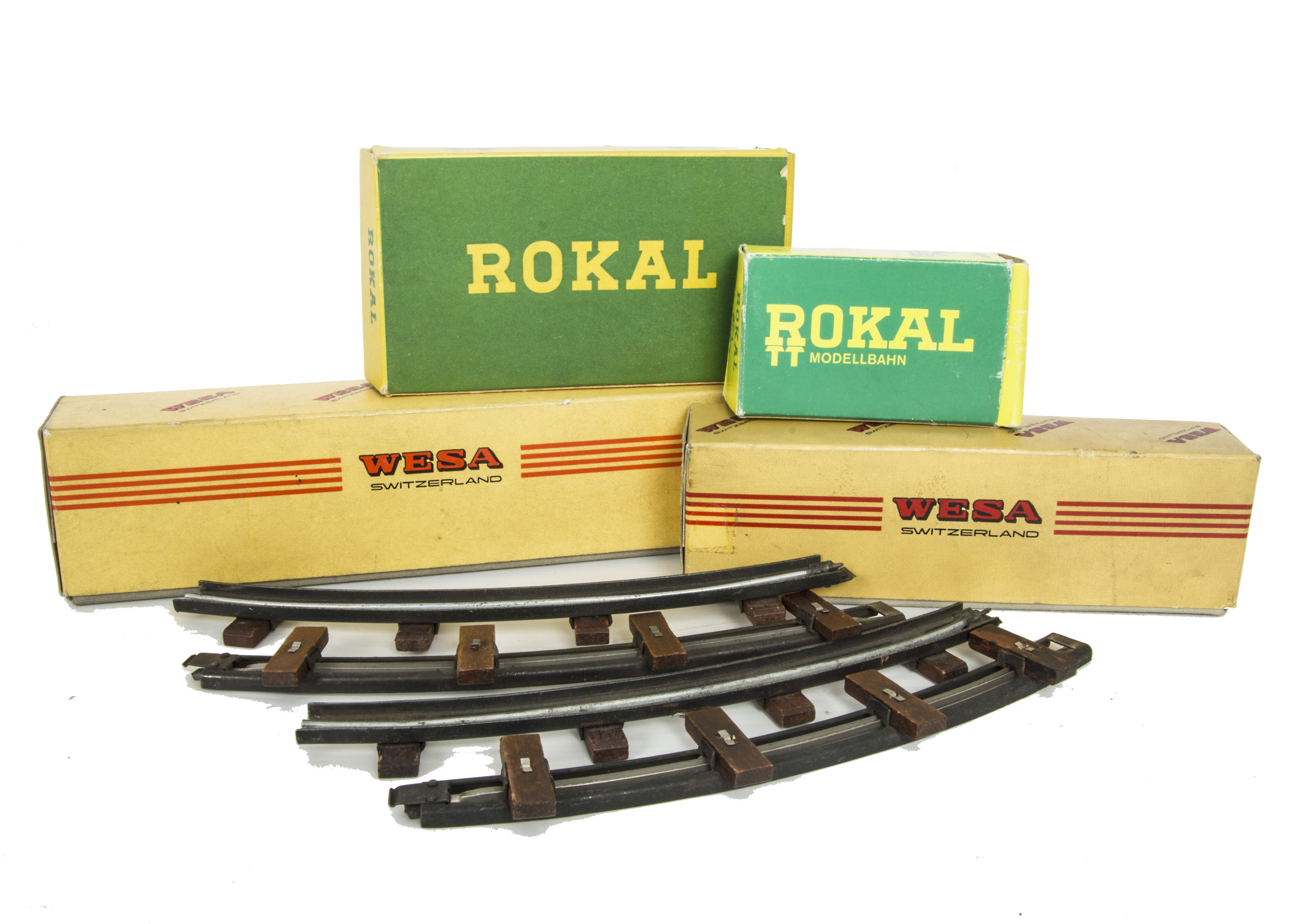 A Small Collection of TT Gauge Items including Wesa Locomotive, the locomotive a boxed ref 670 Bo-Bo