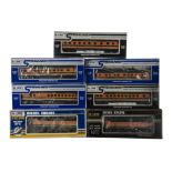 American 0 Gauge 3-rail Alco Diesel Locomotive Set and Coaching Stock by K-Line, in Great Northern
